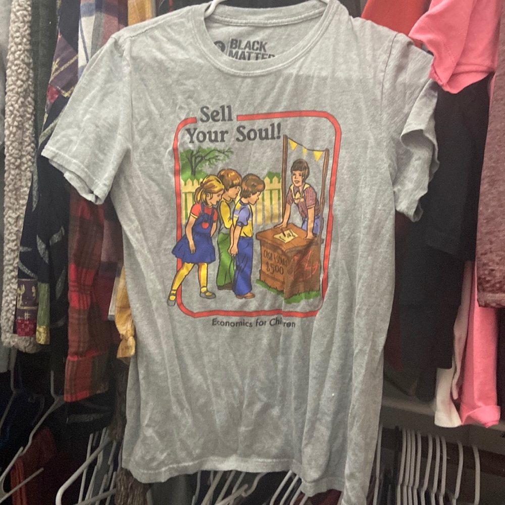 Black matter tshirt